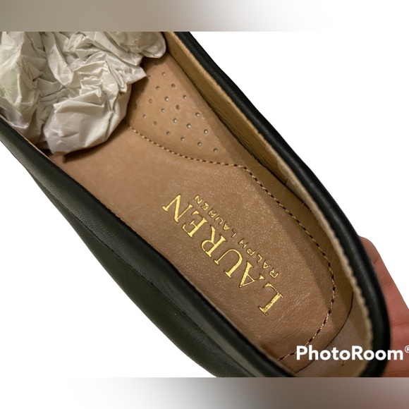 Lauren Ralph Lauren Averi Nappa Leather Loafer Size 6 - Picture 6 of 6